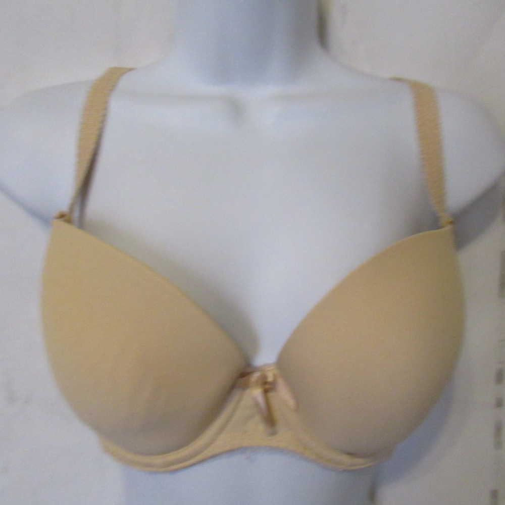 Freya Bra 32DDD Beige Tan Deco Underwire Back Closure